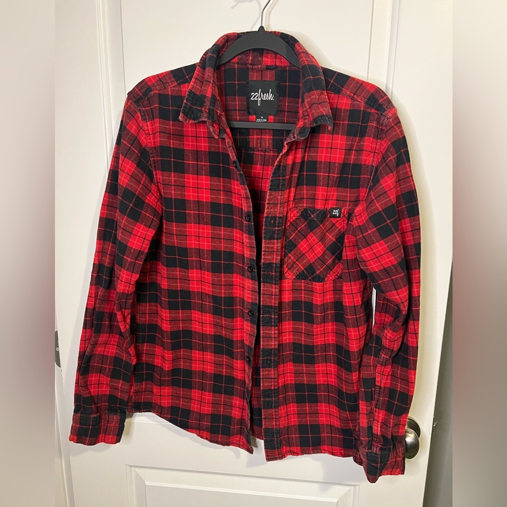 22Fresh Unisex M PLAID